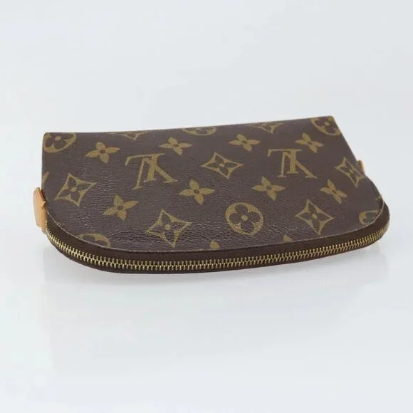 Authentic LOUIS VUITTON Monogram Pochette Cosmetic PM Pouch bst252-022826 - Picture 6 of 16